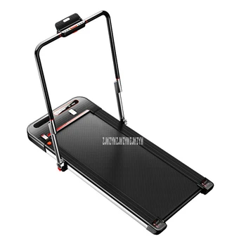 

Household Foldable Treadmill Mute Running Machine Folding Walking Machine With Armrest Indoor Fitness Equipment 450W 180-240V
