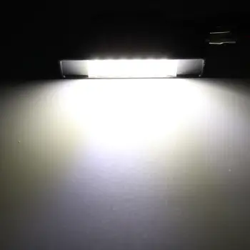

LED License Plate Light Light ABS Plastic 78x21mm 3.07x0.83in 2 Pcs For P-Eugeot 1007 207 307 308 3008 406 407 508 607 License