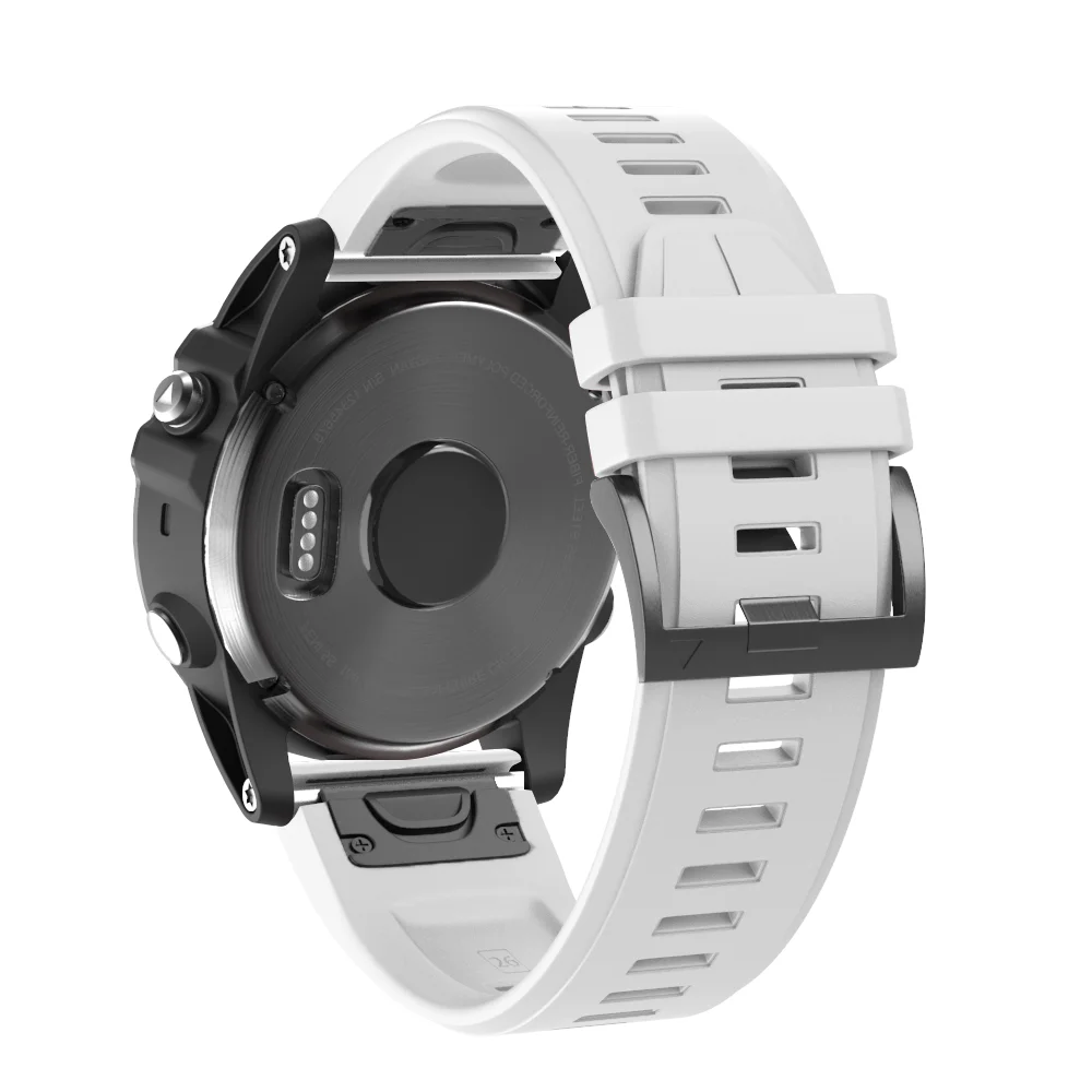 26 мм ремешок для наручных часов Ремешок для Garmin Fenix 5X Смарт-часы ремешок быстросъемный силиконовый удобный ремешок для наручных часов ремешок с пряжкой