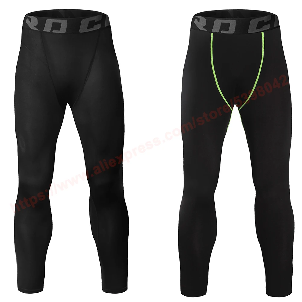Running Tights Men Jogger Bodybuilding Sports Leggings Quick Dry Breathable Trousers Gym Training Man Pants Skinny Leggins