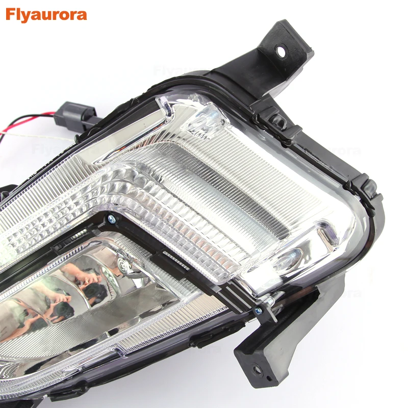 2 шт. светодиодный, дневных ходовых огней светильник s противотуманных фар светильник для hyundai tucson аксессуары hyundai Ix35 2010