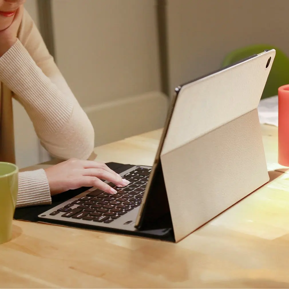 Ультратонкий чехол с Bluetooth алюминиевой клавиатурой для iPad Pro 12,9"