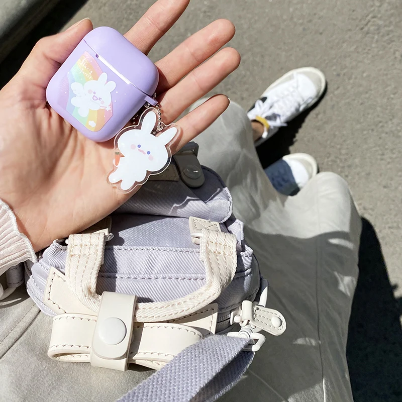 Starry Forest Rainbow Bunny Airpods Case 1/2/PRO - 14 - Kawaii Mix