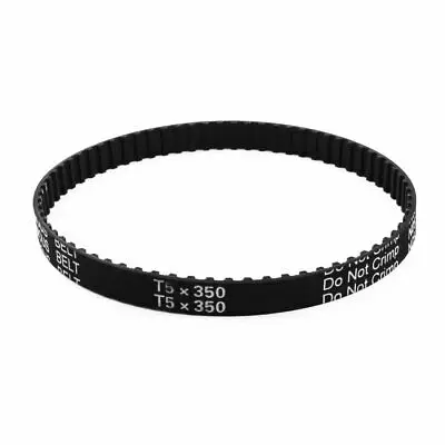 

T5x350 70 Tooth 5mm Pitch 10mm Width Groove Synchronous Timing Belt 350mm