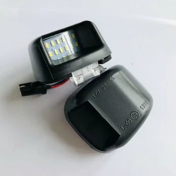

2pcs License Plate Light Car For Nissan Navara Suzuki D40 04-18 Frontier 18-3528-SMD 12V Halogen Practical