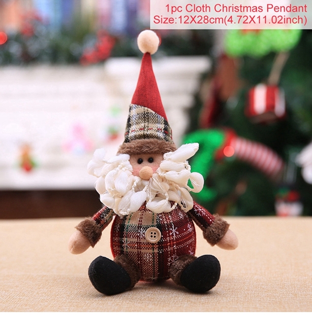 Christmas Gnomes Elf Doll Christmas Decor For Home Table 2021 Christmas Ornament Xmas Gifts Natal Navidad New Year 2022
