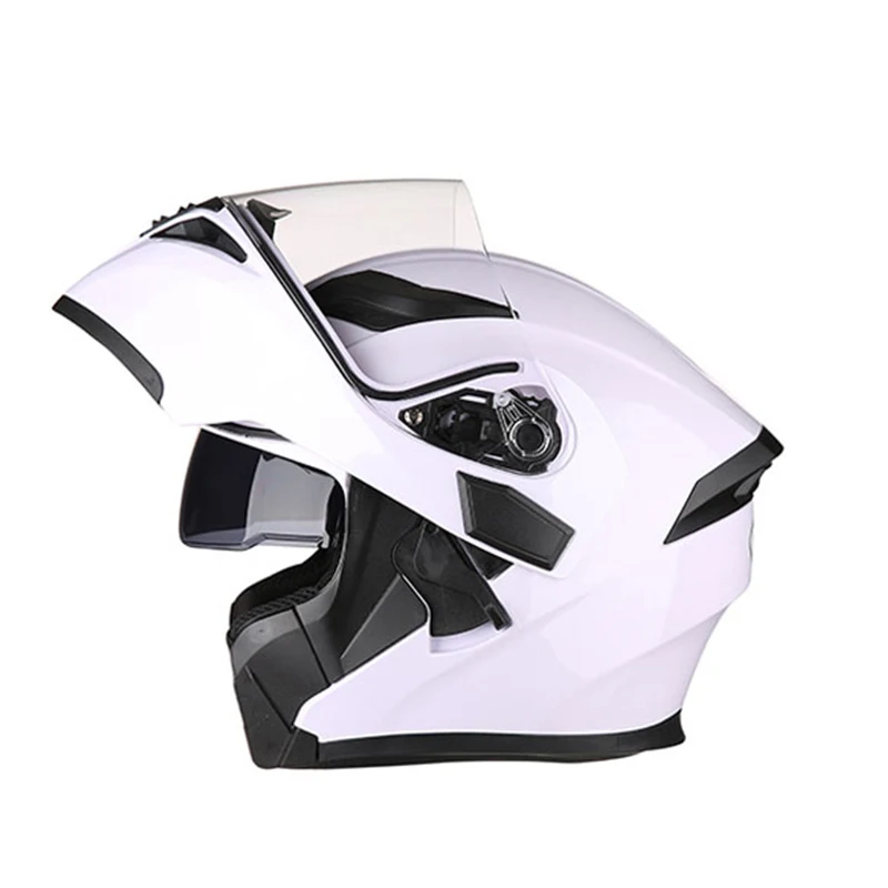 Светодиодный фонарь мотоциклетный шлем SUV полный шлем для мужчин и женщин Ретро шлем для езды на снегоходе профессиональные принадлежности для гонки - Цвет: 11