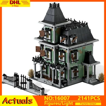 

16007 The Haunted House Monsters Warrior Series Fighter 10228 Vampires Ghost Figures Genuine Model Building Block Toys Kids Gift
