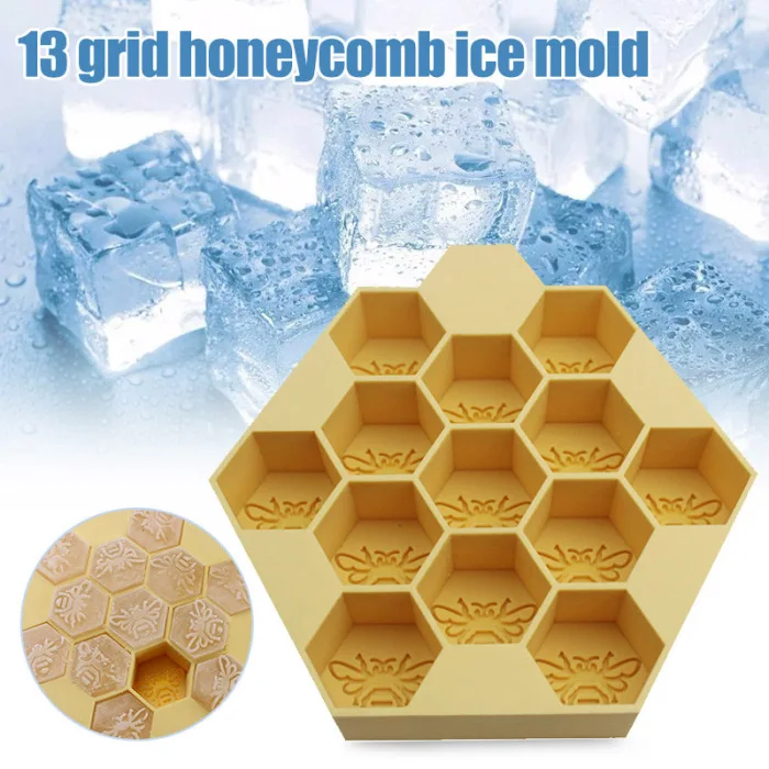 13 сеток силиконовые формы для льда формы для мороженого DIY помадка Мусс плесень лоток E2S