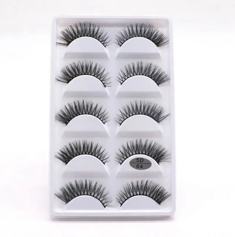 5D04X50boxs 250 пара 3D норковые ресницы натуральные накладные ресницы ночной клуб драматические Объемные Накладные ресницы накладные ресницы - Цвет: 5D04X50boxs