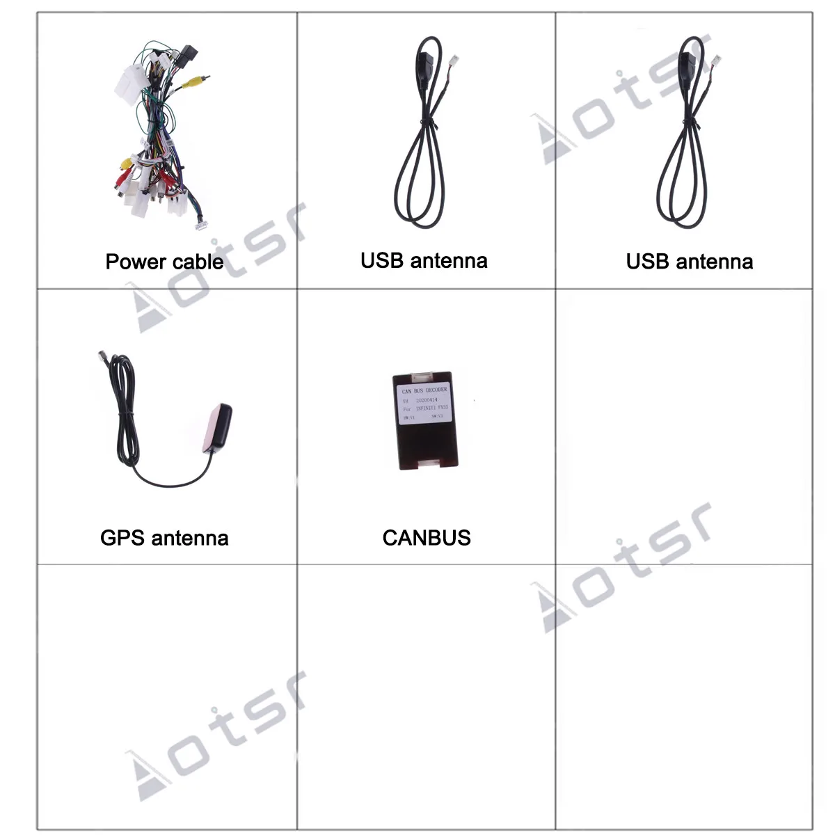 For Infiniti FX35 FX45 FX25 FX37 QX56 2003 - 2006 Android 10 Car Radio Coche Multimedia Player GPS Navigation CarPlay AutoRadio