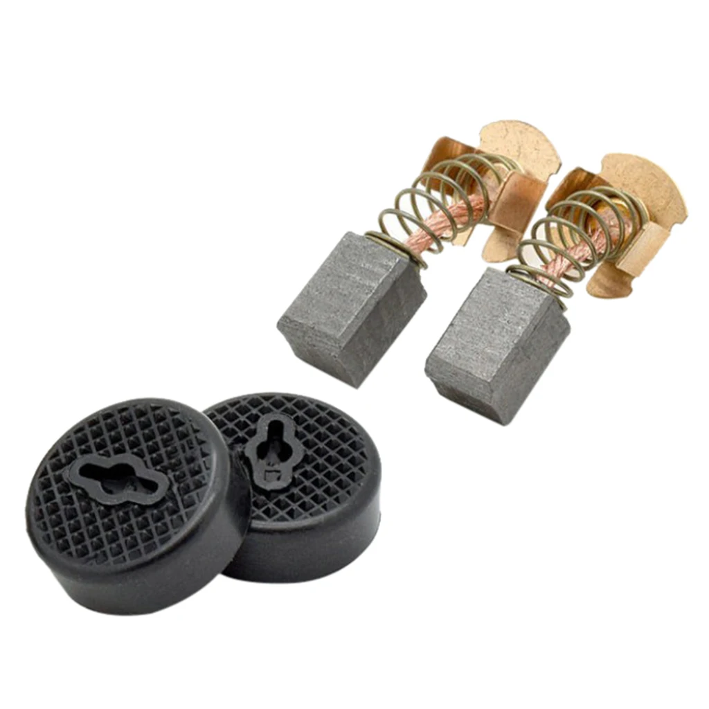 Carbon Brushes+Cover For DPJ180Z BUC122RFE BPJ140Z 6343DWDE 6347D DGA452R