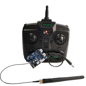 

1set 7.4V Remote Controller Kit Built-in Gyroscope 2.4G Radio Control System Transmitter Receiver for RC Bait Boat DIY Modified