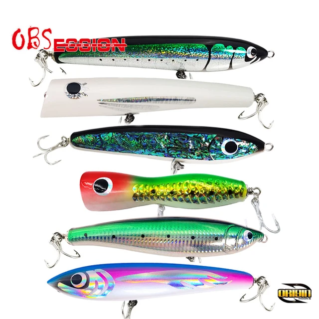 Fishing Lure Popper Trolling, Gt Popper Lures Trolling