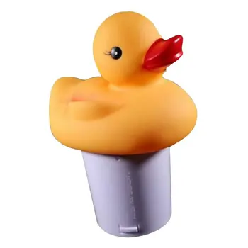 

Cartoon Duck Automatic Dosing Device Floating Medicine Box Floating Pills Pool Cast Kit Fillinginstrument