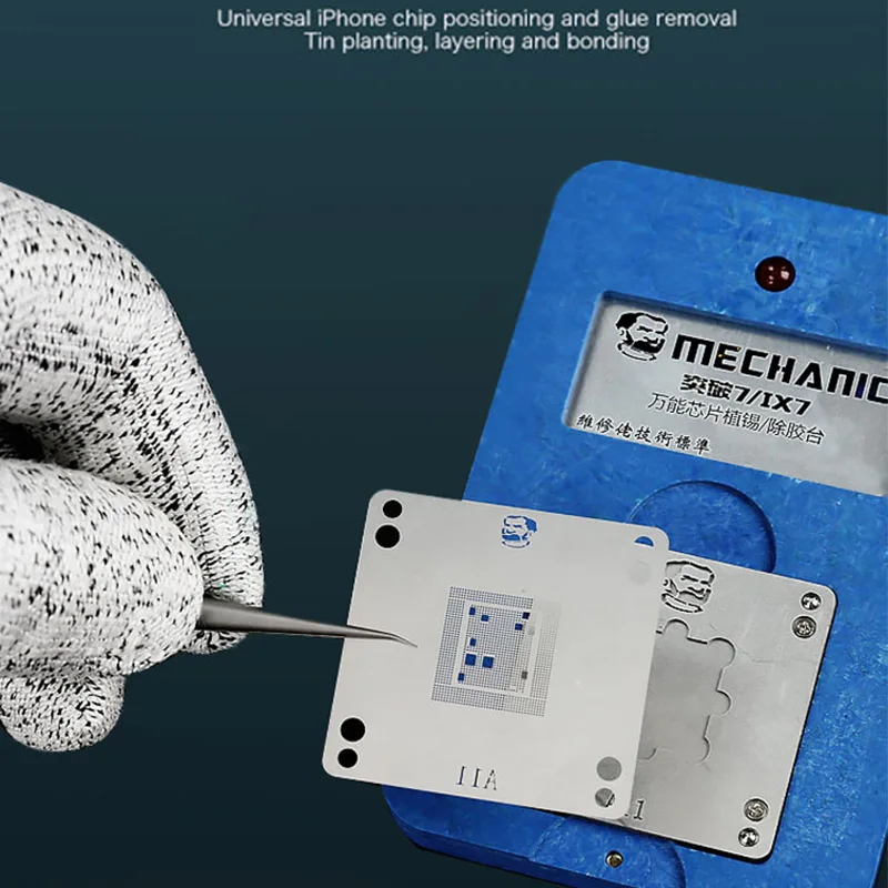 MECHANIC ix7 CPU NAND Chip посадочная нагревательная платформа для телефона A8 A9 A10 A11 A12