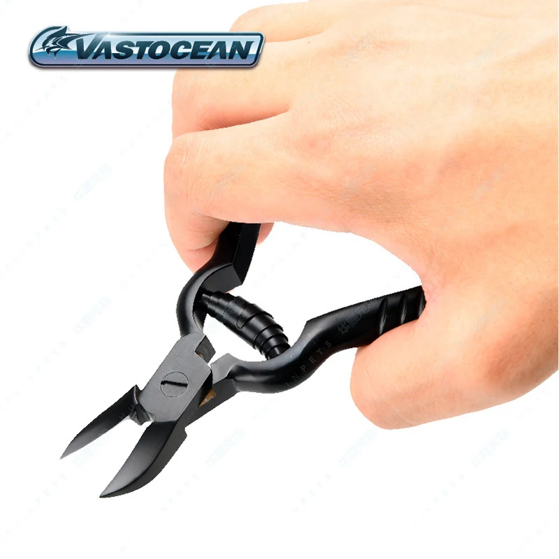 Coral Tools VASTOCEAN-Stainless Steel Coral Scissors Coral Clamp Bone Cutter Fish Reef Tank Tools Black