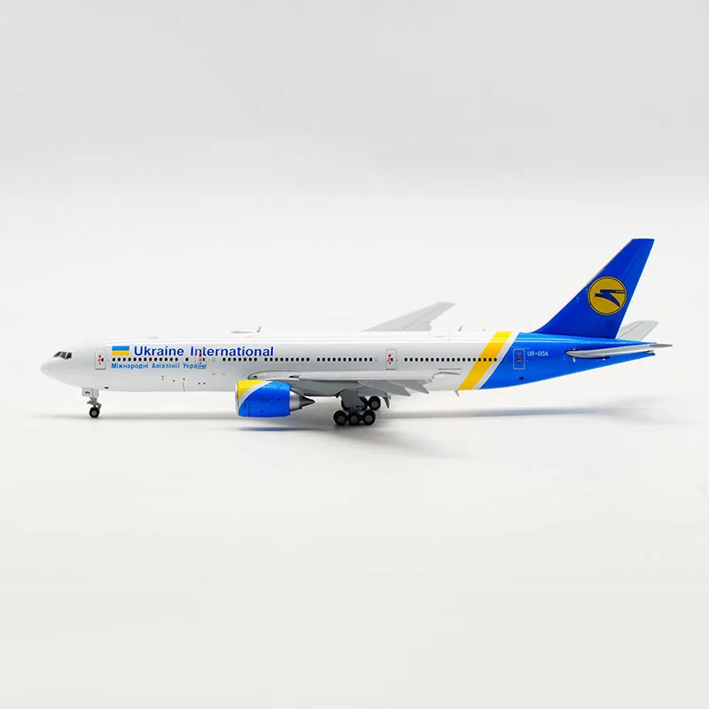 16 см 1/400 коллекционные Boeing777 украинские авиалинии твердый самолет с шасси колеса Модель игрушки самолет Литой Сплав самолет