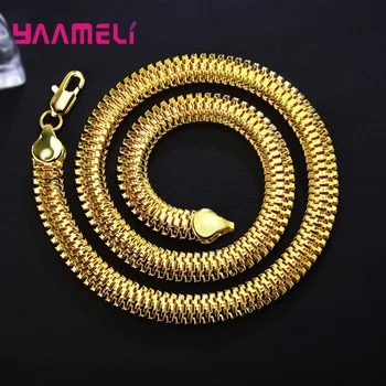 

Hot Sale Snakescale Necklace European and American Fashion Couple Set Jewelry Double Clavicle Necklace Birthday New Year Gift