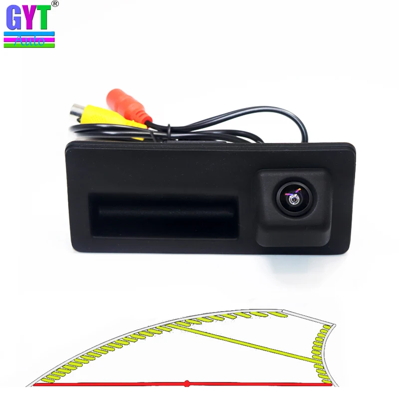 

Car Rear View Reverse Trunk Handle Camera For Audi A4 A5 S5 Q3 Q5 VW Passat Tiguan Golf Jetta Sharan Caddy B6 B7 Speed Octavia