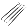 Double-end 3pcs Steel Wire Brush & 4pcs Nylon Pick Set Universal Hunting Gun Cleaning Kit Tactical Rifle Gun Cleaning Tool 3
