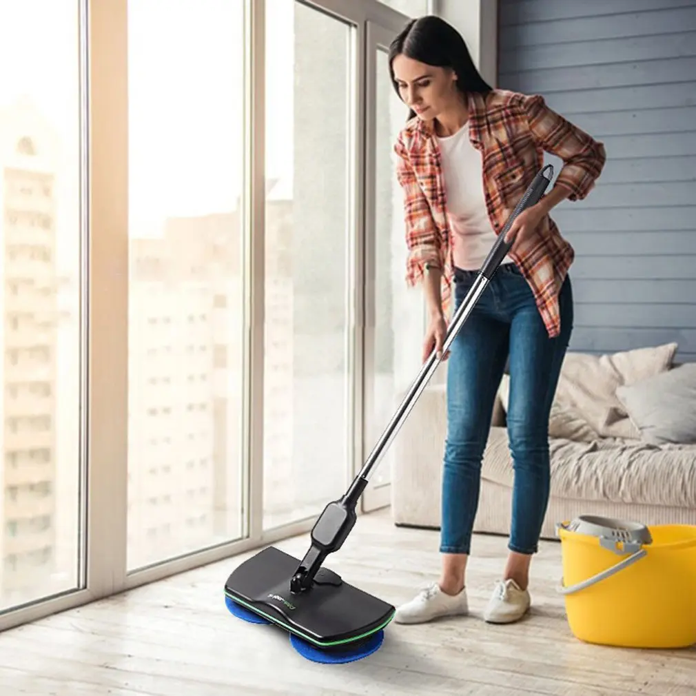 

Charging Electric Mop Hand-Held Wireless Electric Rotating 360 Degree Mopping Machine Household Cleaning Good Helper