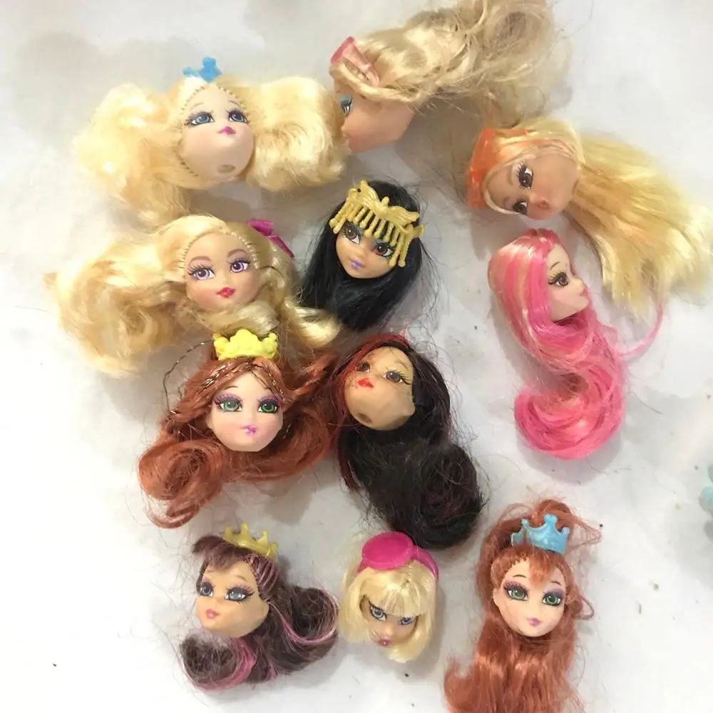 5 шт. импортные товары супер герой головы для кукол для BJD куклы DIY подарок смешанный стиль женская кукла голова