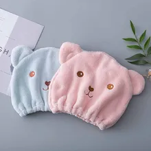 Женская кепка с принтом медвежьих ушек, гигроскопичная и дышащая быстросохнущая Кепка из микрофибры с героями мультфильмов, женская шапка gorro invierno hombre