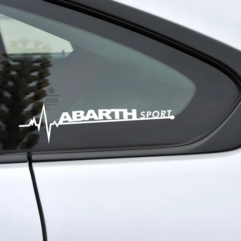 Стайлинг автомобиля украшение окна из ПВХ наклейка на Кузов для fiat Abarth 500 Grand punto