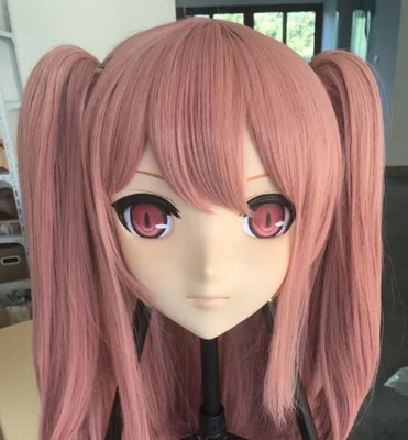 (LiLi Mask-57) милая девушка Смола Маска для головы кигуруми косплей японская ролевая