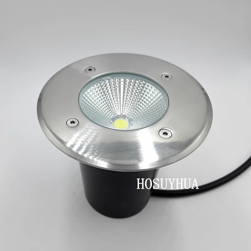 10 Вт 15 светодиодный похоронены IP67 AC85 260V DC12V Диаметр 120 мм встраиваемый палубный