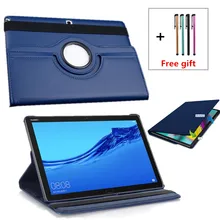 Capa Para Samsung Galaxy Tab 4 10.1 T530/T531/T535 Tablet Caso PU Couro Smart Cover Stand Case 360 Rotativa Caso Tablet + Caneta(China)