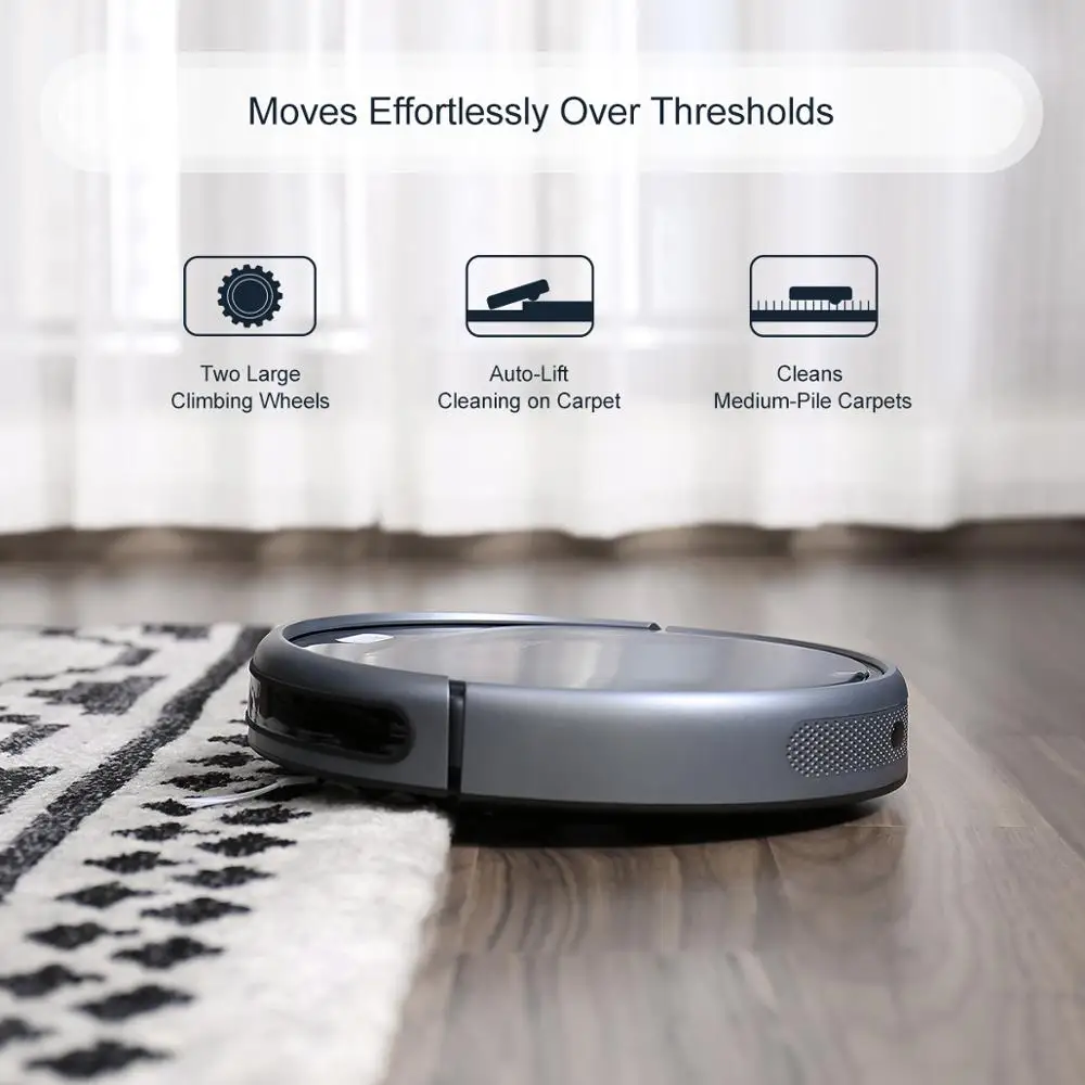 Coredy 1400pa R300 R500+ Robot Vacuum Cleaner 1600pa R650 Smart Clean Robot Floor Carpets Pet Hair Automatic Dust Sweep cleaner