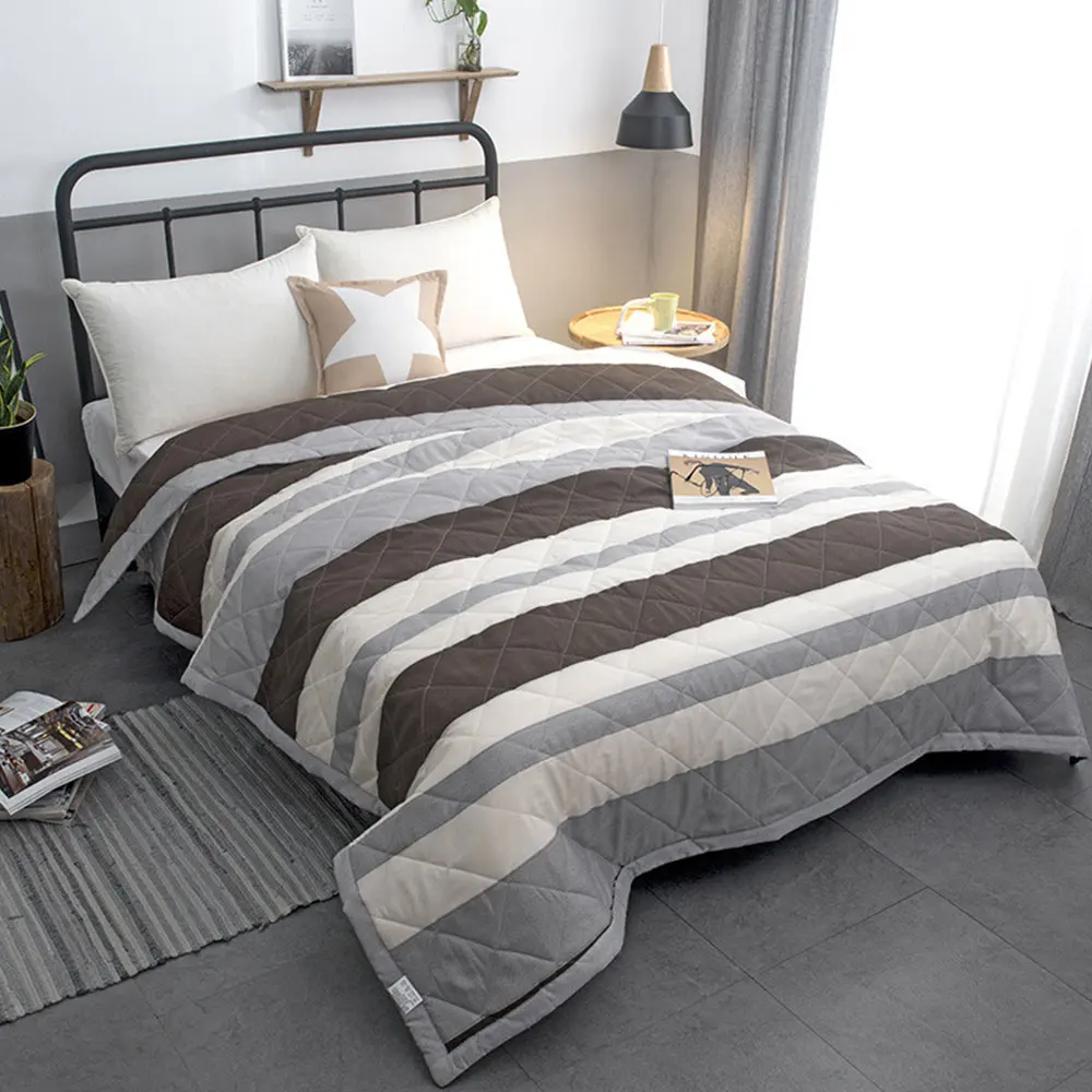 Полиэфирное дышащее антимикробное Одеяло-покрывало Beding покрывало летнее одеяло покрывало для дивана охлаждающие спальные принадлежности - Цвет: no print