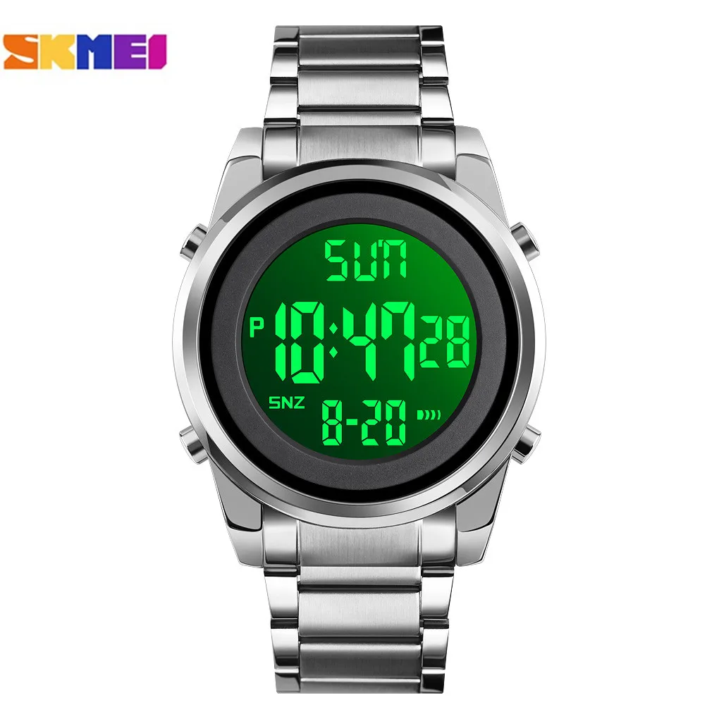 

SKMEI Japan Digital movement Male Wristwatch Countdown Calendar Alarm LED Display Men Electronic Clock Relojes Para hombre 1611