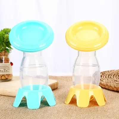 Manual Breast Feeding Pump Original Manual Breast Milk Silicon PP BPA Free With Milk Bottle Nipple Function Breast Pumps