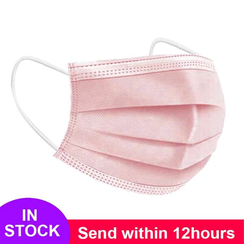 Disposable Face Mask Industrial 3Ply Ear Loop Reusable Mouth Cover
