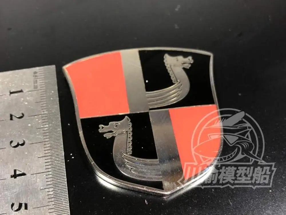 Металлический значок Tirpitz Heraldry для 1/700 1/350 1/200 WWII немецкий модель броненосца