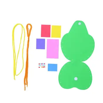 

12Pcs Handmade Purse Creative Educational Practical Handmade Purse Children Toy Handmade Knitting Wallet for Education