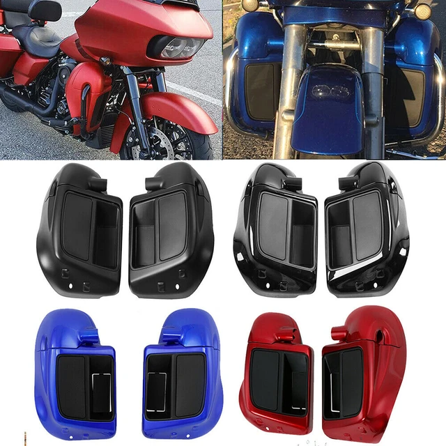 Motorcycle Lower Vented Fairing Lowers Kit For Harley Touring Road