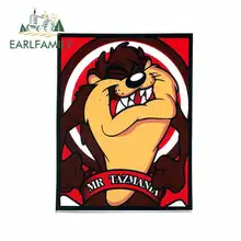 EARLFAMILY 13 см x 11,5 см Mr Тасманский Дьявол Taz Devil Diymotorcycle наклейка s виниловая Автомобильная наклейка модная Водонепроницаемая украшение для внедорожника