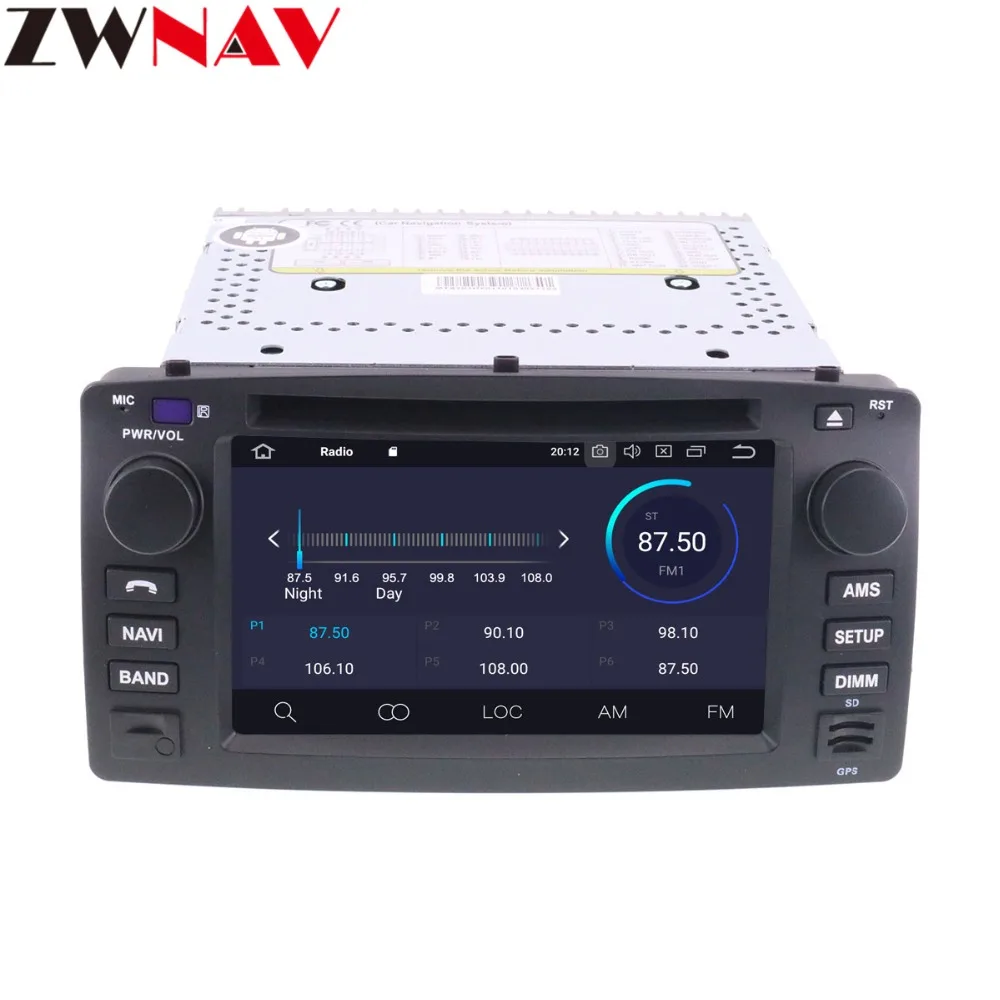 Discount DSP 2 Din Android 9.0 Car DVD Multimedia player unit for Toyota corolla 2001-2006 with GPS navi Audio Radio stereo tape recorder 8