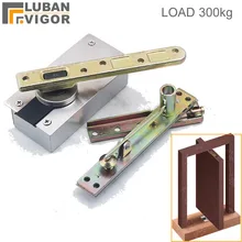 bear 300kg,wood door shaft,hinge,Invisible hinges,Rotate 360 degrees,with bearing,No positioning No spring,door hardware