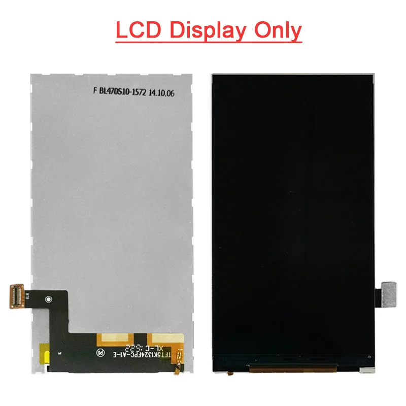 Lcd display Only 4,7 ''черный ЖК-дисплей для гусеницы CAT S40+ сенсорный экран дигитайзер для Cat S40 ЖК-экран Аксессуары для мобильных телефонов - Цвет: Lcd display Only