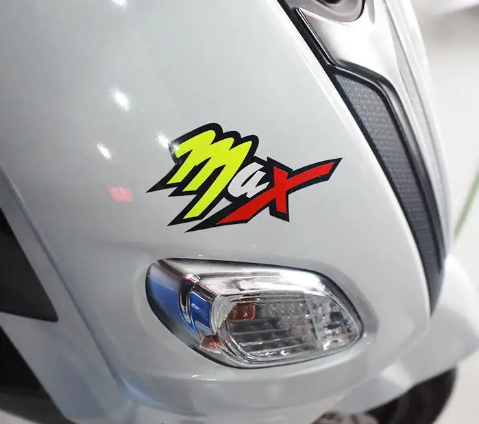 

Мотоспорт Max Biaggi Rider Стикеры светоотражающий мотоциклетный шлем наклейки мотокроссе винил Superbike для автомобиля Vans
