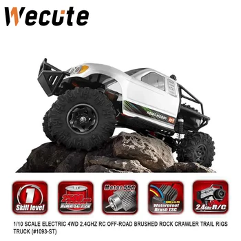 

Wecute 1:10 2.4G 4WD Brushed RC Crawler Car Remote Control Off-road Big Foot Vehicle Model RTR Toy For Kids Adult Christmas Gift