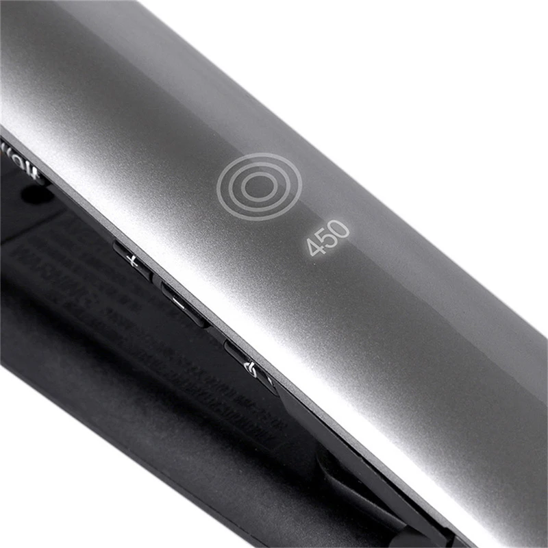 Nume Keratin Therapy Ion Hair Straightener Ceramic Plates Flat Iron Wide Panel Lcd Display Hairdressing Splint Hair Styling Tool