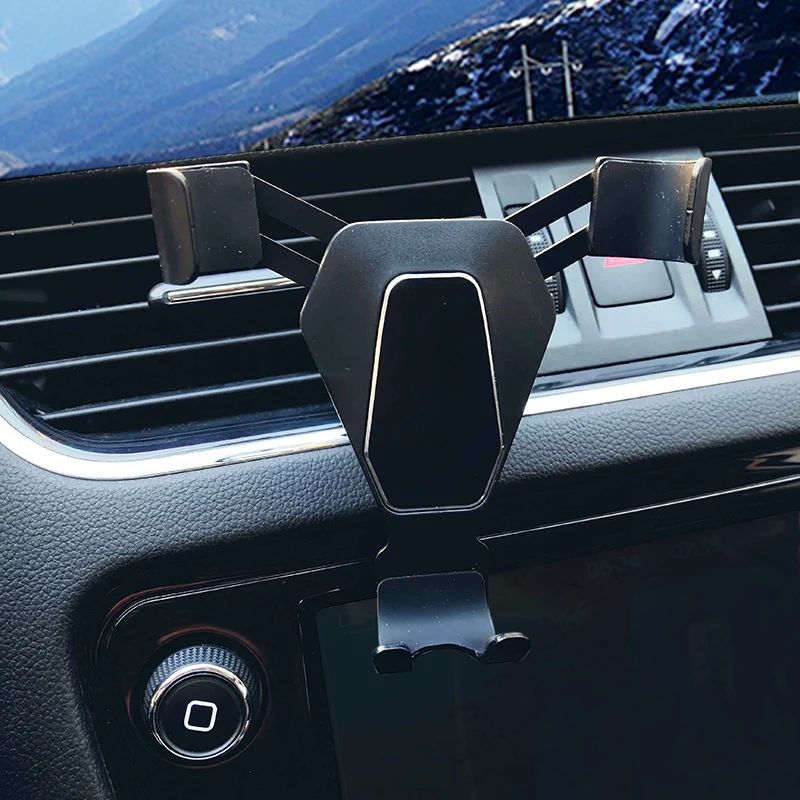 product picture Lsrtw2017 приборной панели автомобиля мобильного телефона держатель для Skoda Octavia a7 интерьер MouldingsAccessories - Название цвета: product picture