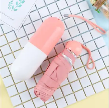 

Mini Umbrella Pocket Art Plastic Artscreen 8 Bone Capsule Umbrella Pocket Five Cute Umbrella Creative Betty Boop QZH121