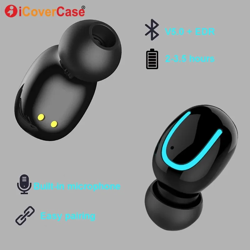 For Apple iPhone 11 Pro Max X XS XR 8 7 6 6s Plus Twins Bluetooth Earphone Wireless Headphones Earbud with Charging Box and Mic